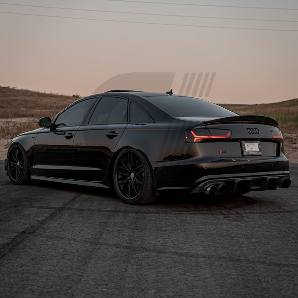 Audi S6/A6 S-Line C7.5 Carbon Fiber Rear Diffuser 2016-2018