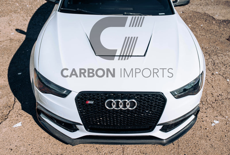 Audi S5 / A5 S Line 2013-2016 B8.5 Carbon Fiber Fog Canards