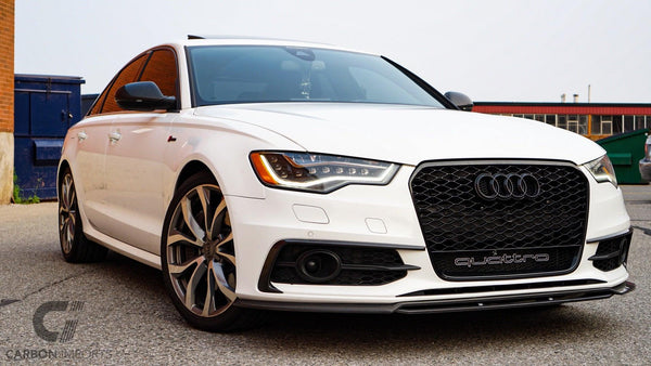 Audi S6/A6 S-Line C7 Carbon Fiber Fog Canards 2012-2015