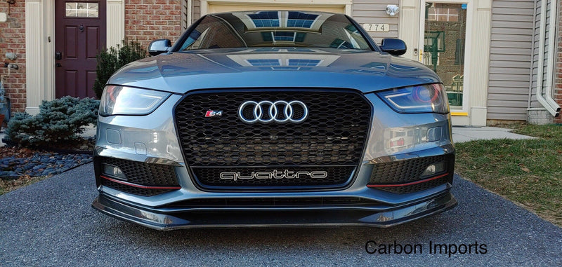 Audi S4 / A4 S Line 2013-2016 B8.5 Carbon Fiber Fog Canards