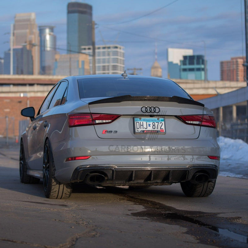 Audi RS3 8V Carbon Fiber Rear Diffuser 2017-2020