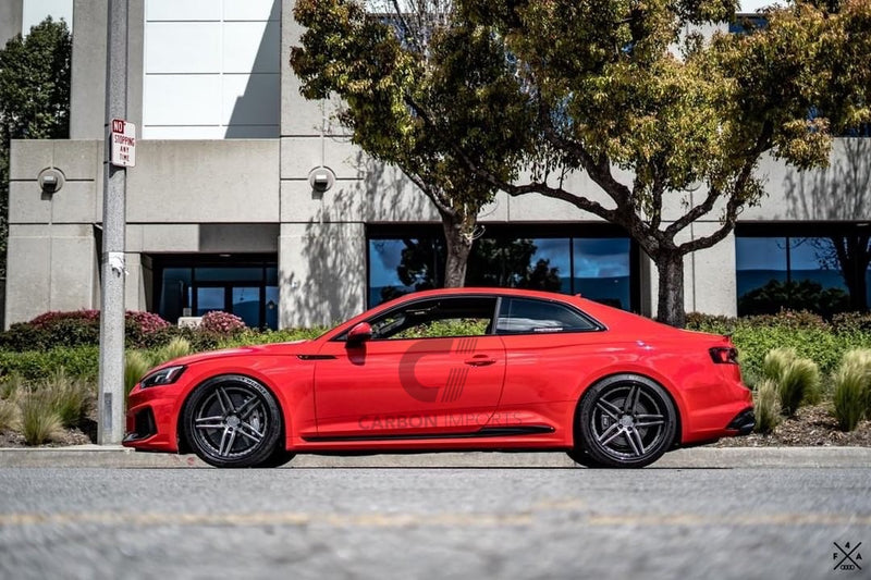 Audi A5/S5/RS5 2017-2023 B9/B9.5 Carbon Fiber Trunk Lip HighKick Version