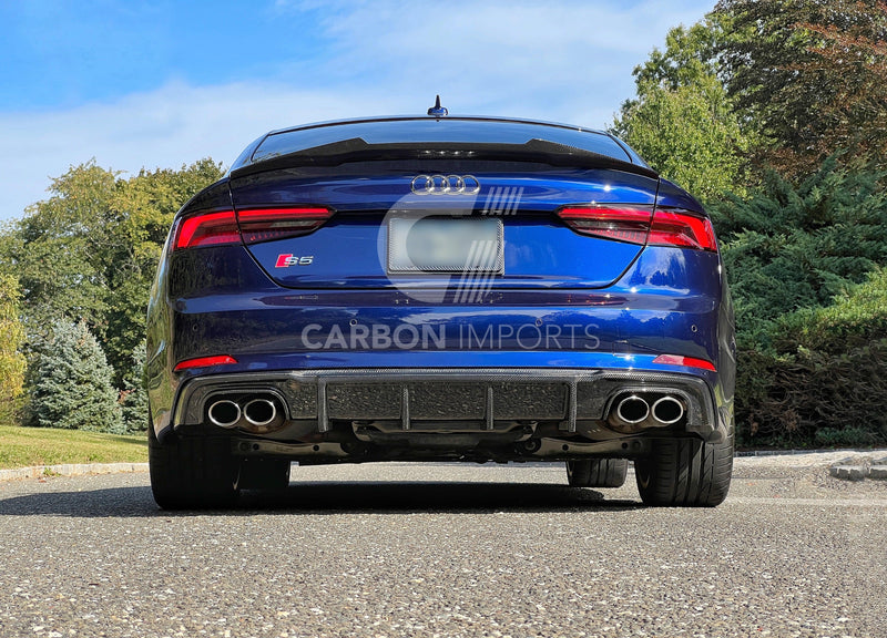 Audi S5 / A5 S-Line 2017-2019 B9 Carbon Fiber Diffuser