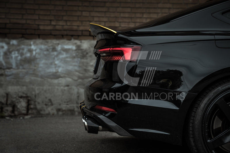 Audi A5/S5/RS5 B9/B9.5 Carbon Fiber Trunk Lip 2017-2024 V4