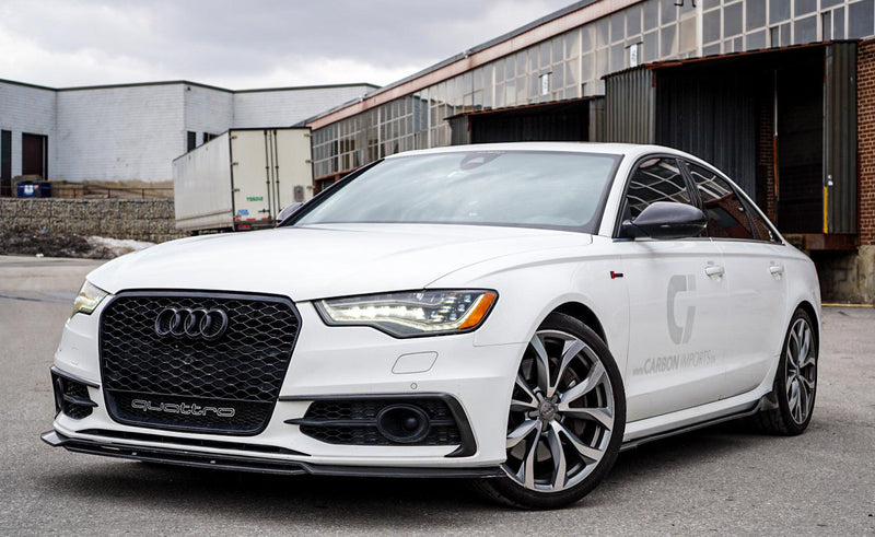 Audi S6/A6 S-Line C7 Carbon Fiber Front Lip 2012-2015