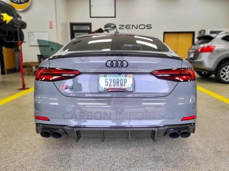 Audi S5 / A5 S-Line 2017-2019 B9 Carbon Fiber Diffuser