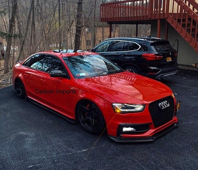 Audi S4 / A4 S Line 2013-2016 B8.5 Carbon Fiber Fog Canards