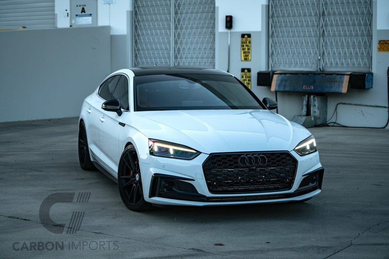 Audi S5 / A5 S Line 2017-2019 B9 Carbon Fiber Fog Canards V1