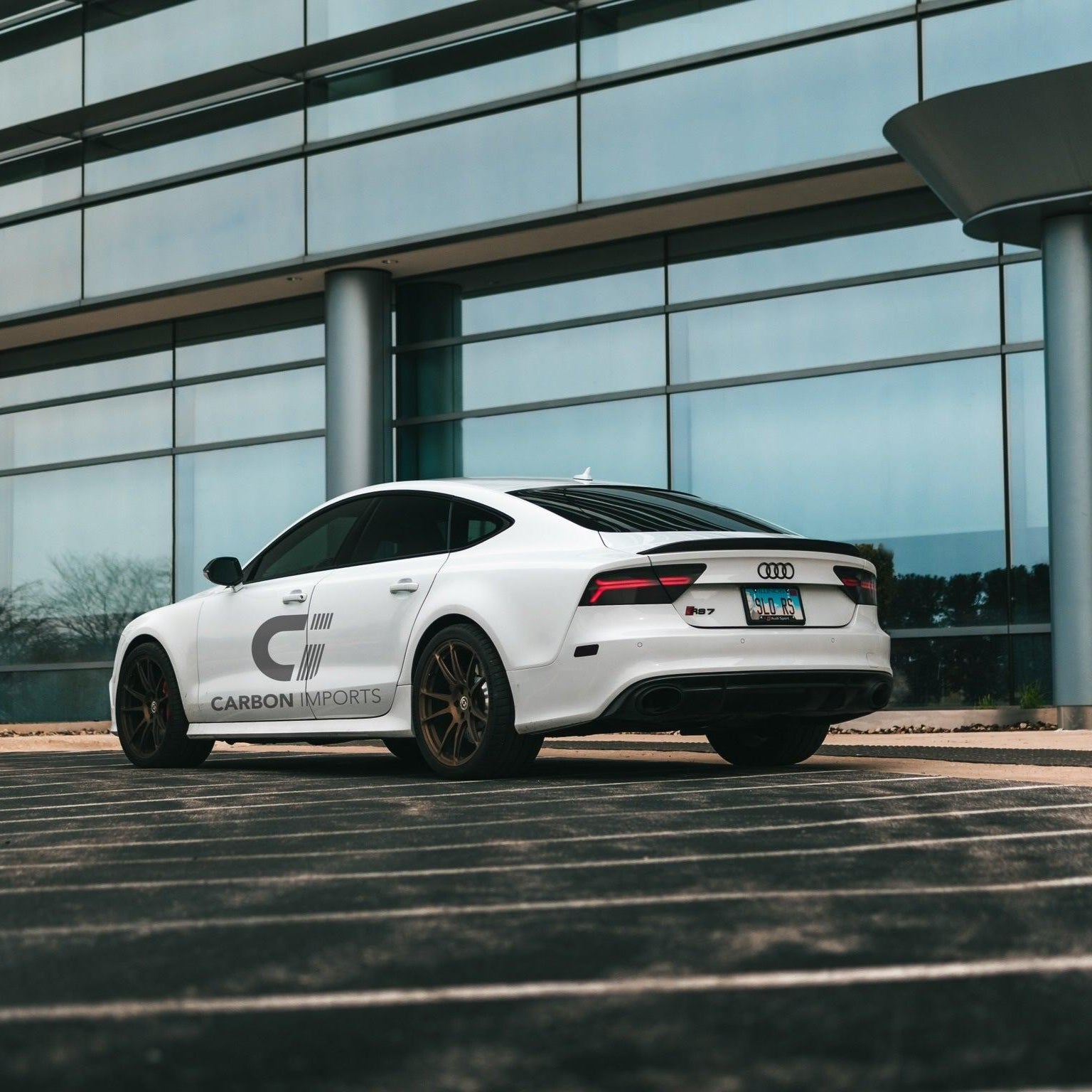 Audi A7/S7/RS7 C7/C7.5 Carbon Fiber Trunk Lip 2012-2018