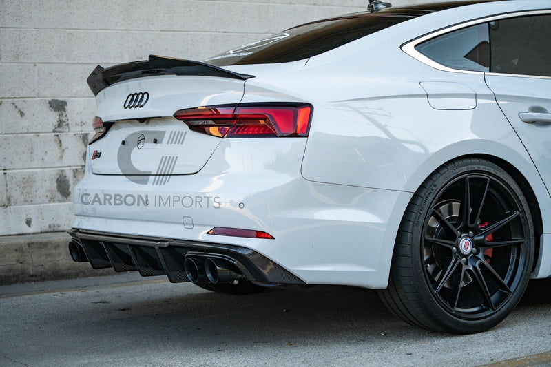 Audi S5 / A5 S-Line 2017-2019 B9 Carbon Fiber Diffuser