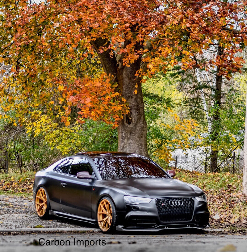 Audi A5/S5/RS5 B8 & B8.5 Carbon Fiber Side Skirts