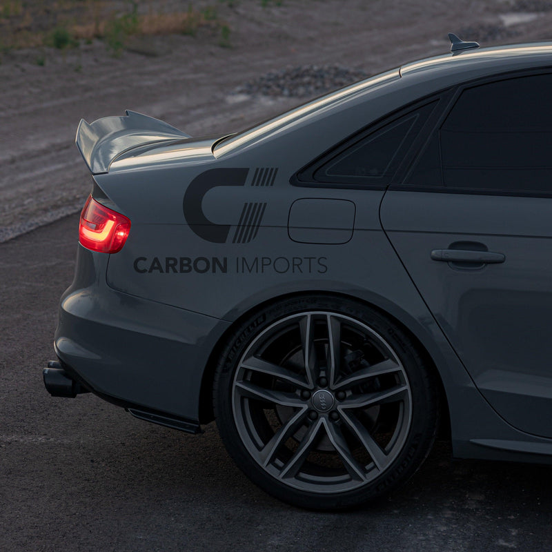 Audi S4 B8/B8.5 Carbon Fiber Trunk Lip 2009-2016 V4.5