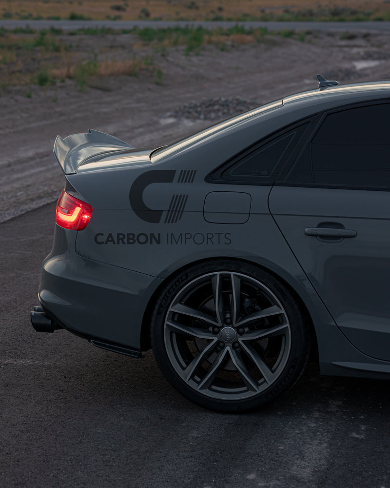 Audi S4 2009-2016 B8/B8.5  Carbon Fiber Trunk Lip V4.5