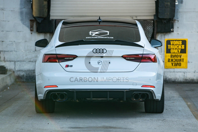 Audi S5 / A5 S-Line 2017-2019 B9 Carbon Fiber Diffuser