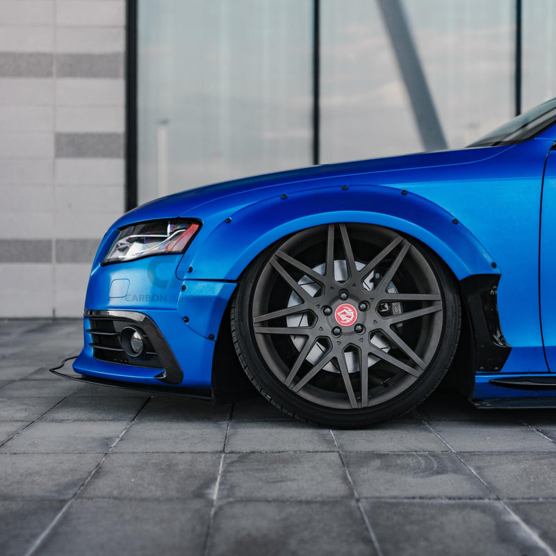 Audi S4/A4 S-Line B8 Carbon Fiber Fog Canards 2009-2012