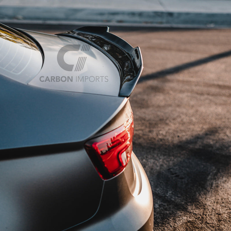 Audi A3/S3/RS3 Carbon Fiber Trunk Lip 2015-2020 V4