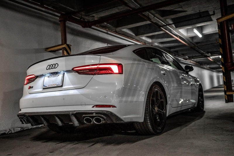 Audi S5 / A5 S-Line 2017-2019 B9 Carbon Fiber Diffuser