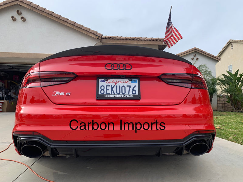 ABT Carbon Fiber Rear Decklid Spoiler for Audi A5/S5/RS5 Sportback