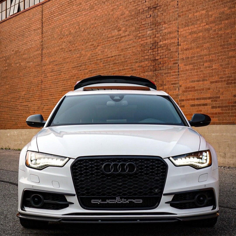 Audi S6 / A6 S-Line 2012-2015 C7 Carbon Fiber Front Lip