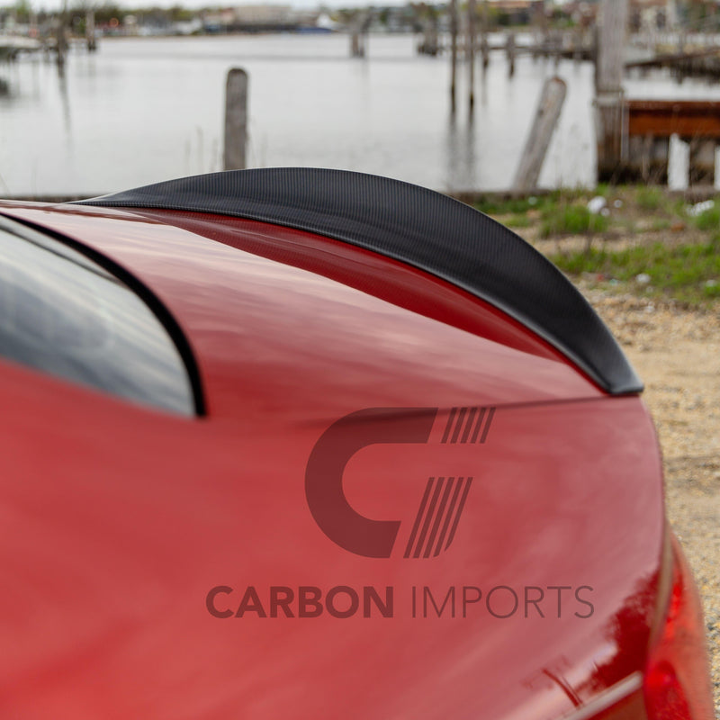 Audi S4 B8/B8.5 Carbon Fiber Trunk Lip 2009-2016 Highkick Version