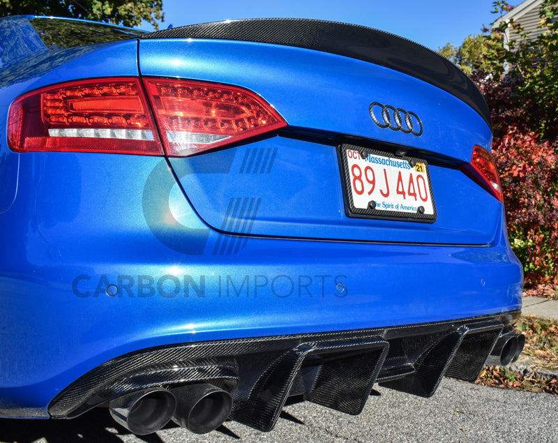 Audi S4 / A4 S Line 2009-2012 B8 Carbon Fiber Diffuser