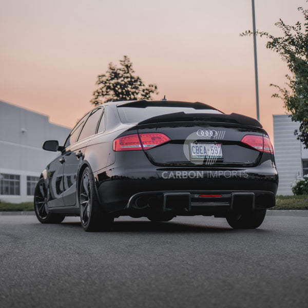 Audi S4/A4 B8/B8.5 Carbon Fiber Roof Spoiler 2009-2016 V2