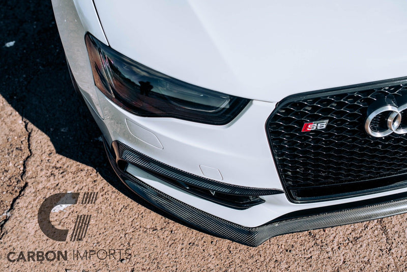 Audi S5 / A5 S Line 2013-2016 B8.5 Carbon Fiber Fog Canards
