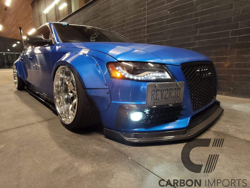 Audi S4/A4 S Line B8 2009-2012 Carbon Fiber Front Lip
