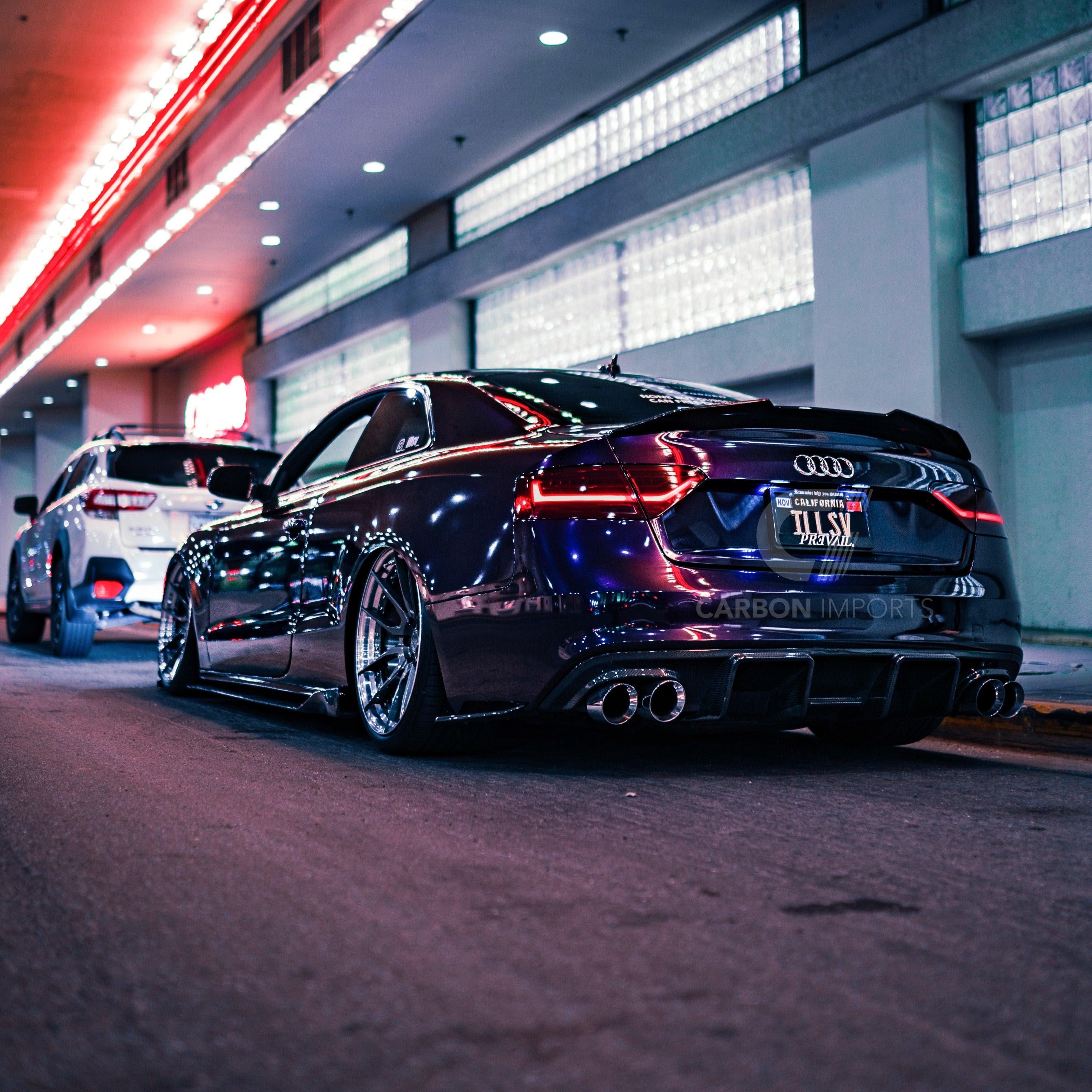 Audi S5/A5 S-Line B8.5 Carbon Fiber Rear Diffuser 2013-2016