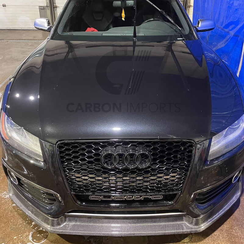 Audi S5/A5 S-Line B8 Carbon Fiber Front Lip 2007-2012