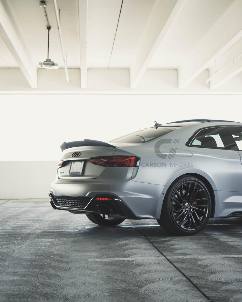 Audi A5/S5/RS5 B9/B9.5 Carbon Fiber Trunk Lip 2017-2024 V4