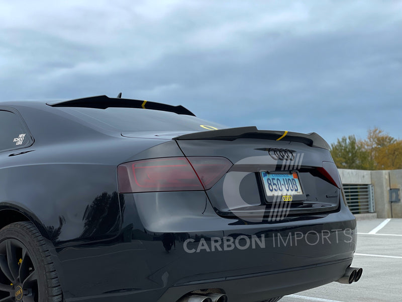 RW Carbon Audi A5 S5 RS5 4dr Sportback CF Trunk Spoiler