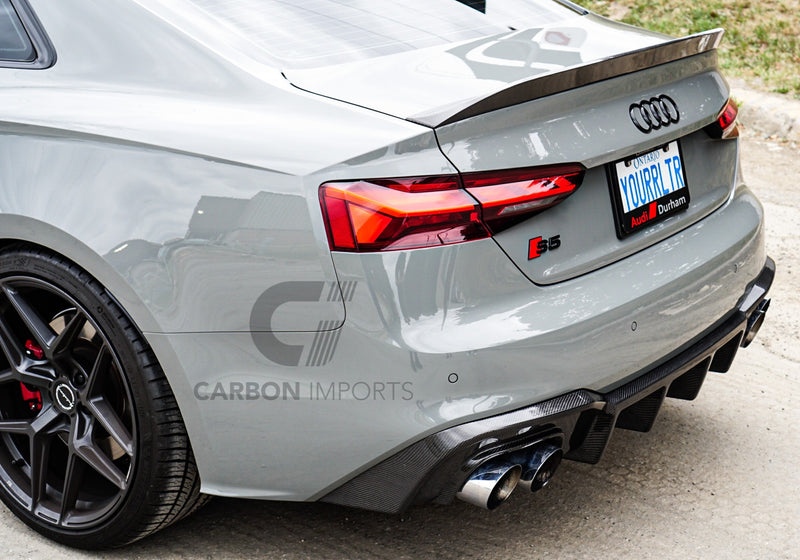 Audi S5 / A5 S-Line 2020-2023 B9.5 Carbon Fiber Diffuser