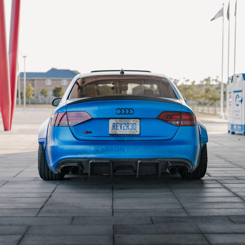 Audi S4 / A4 S Line 2009-2012 B8 Carbon Fiber Diffuser
