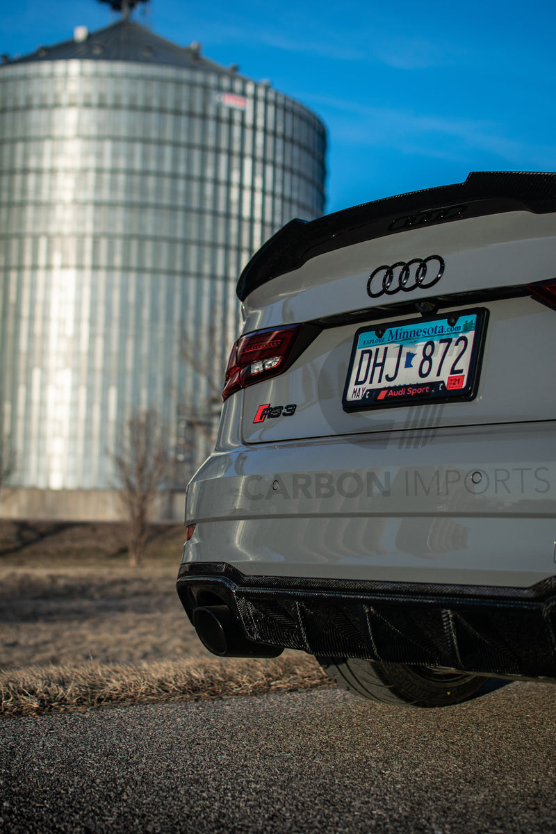 Audi RS3 Carbon Fiber Diffuser 2017-2020