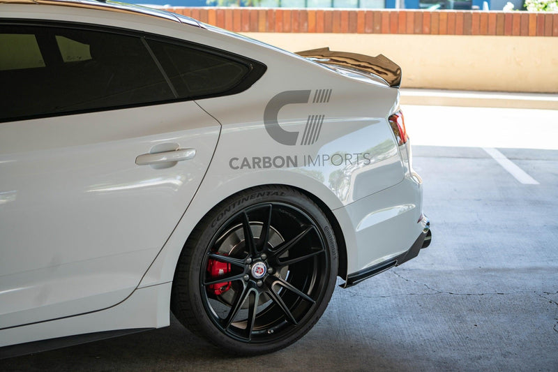 Audi A5/S5 2017-2019 B9 Rear Carbon Bumper Canards