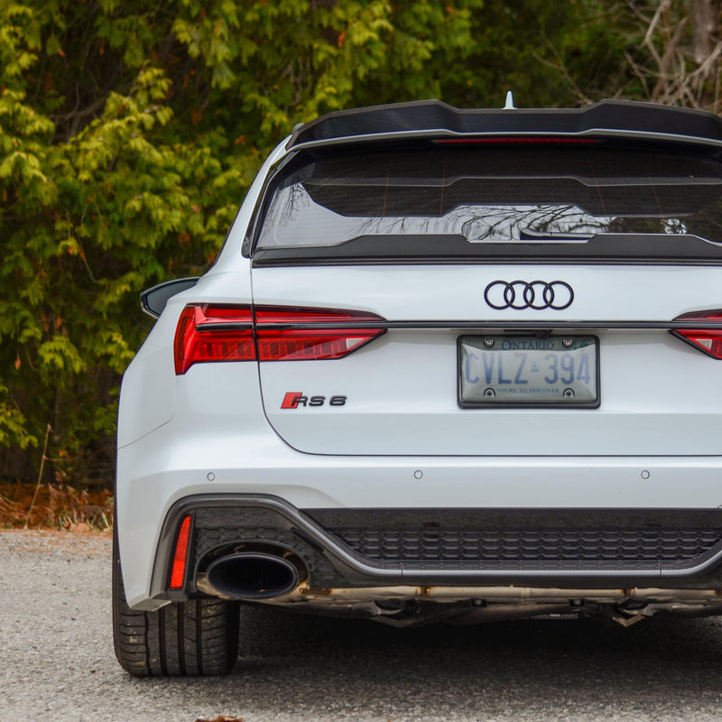 Audi RS6 C8 Carbon Fiber Roof Spoiler 2020-2025