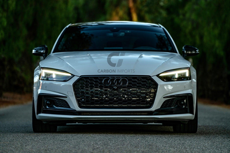 Audi S5 / A5 S Line 2017-2019 B9 Carbon Fiber Fog Canards V1