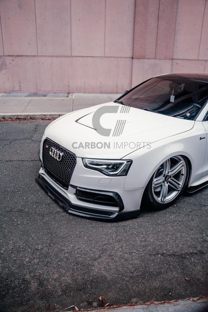 Audi S5 / A5 S Line 2013-2016 B8.5 Carbon Fiber Front Lip