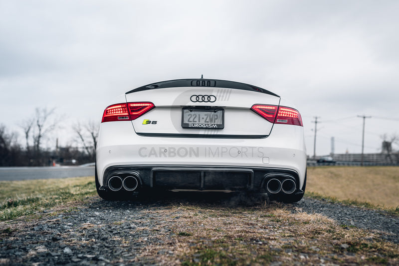 AUDI A5/S5 COUPE CARBON FIBRE BOOT SPOILER – Jabsport