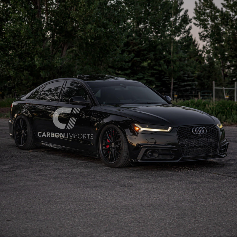 Audi S6 / A6 S-Line 2016-2018 C7.5  Carbon Fiber Fog Canards