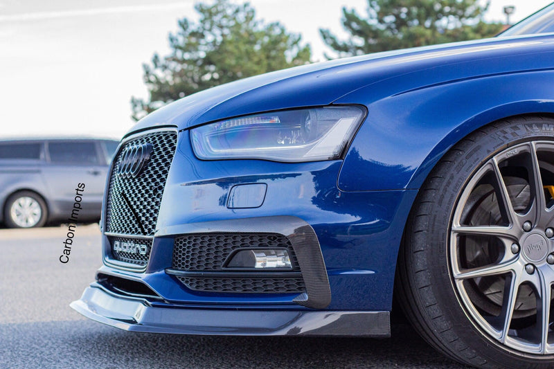 Audi S4 / A4 S Line 2013-2016 B8.5 Carbon Fiber Front Lip