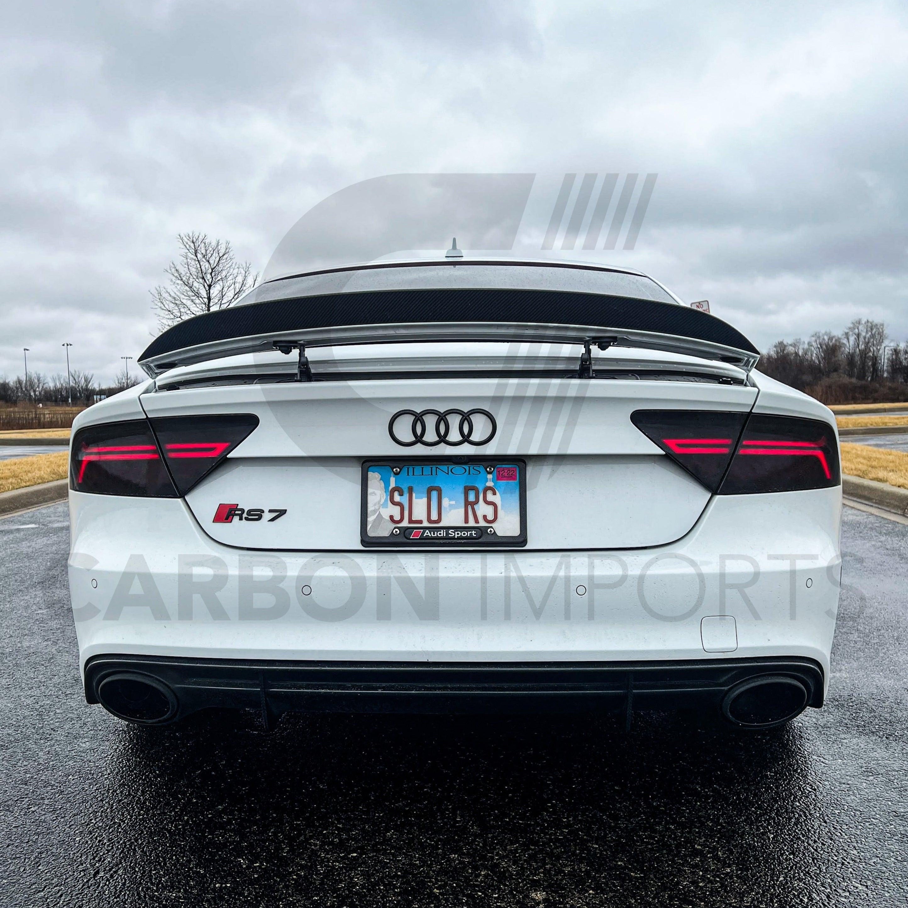 Audi A7/S7/RS7 C7/C7.5 Carbon Fiber Trunk Lip 2012-2018