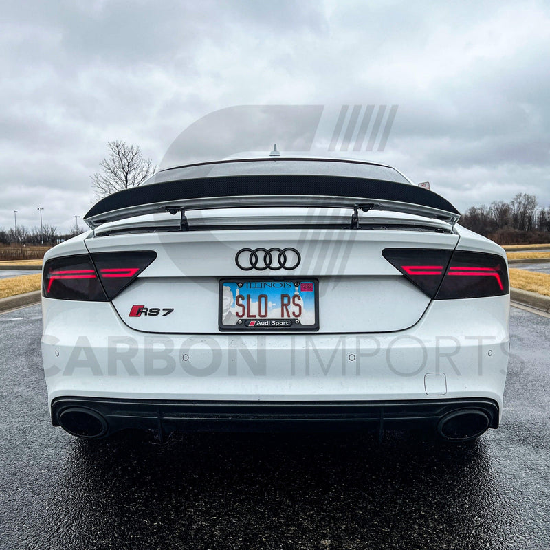 Audi A7/S7/RS7 C7/C7.5 Carbon Fiber Trunk Lip 2012-2018