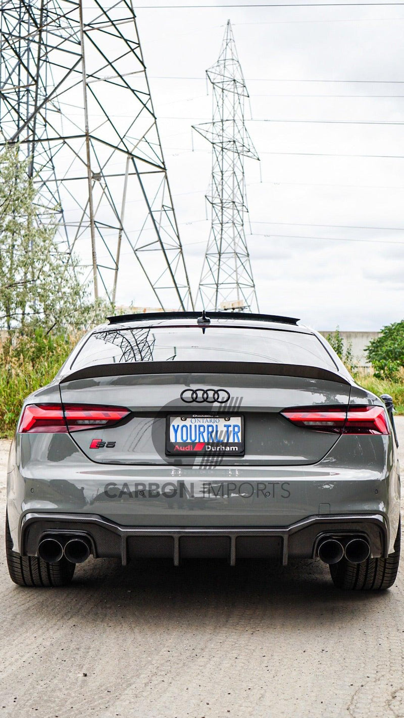 Audi S5 / A5 S-Line 2020-2024 B9.5 Carbon Fiber Diffuser