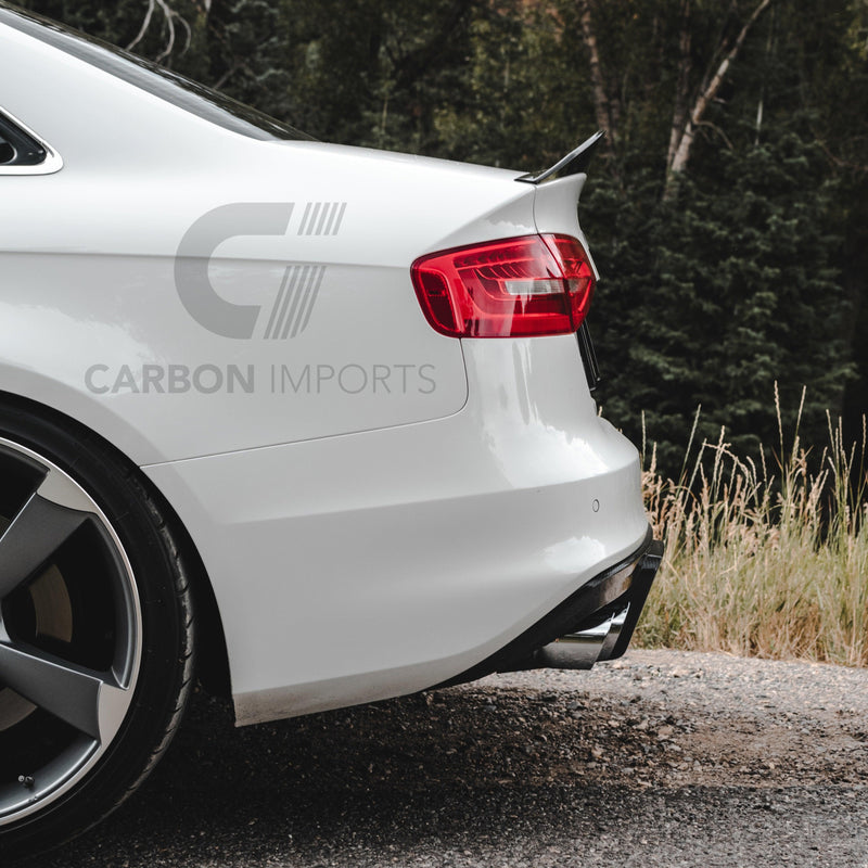 Audi S4 B8/B8.5 Carbon Fiber Trunk Lip 2009-2016 V2