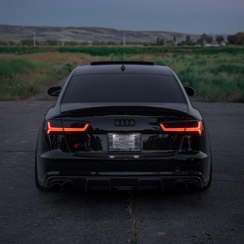 Audi S6/A6 S-Line C7.5 Carbon Fiber Rear Diffuser 2016-2018