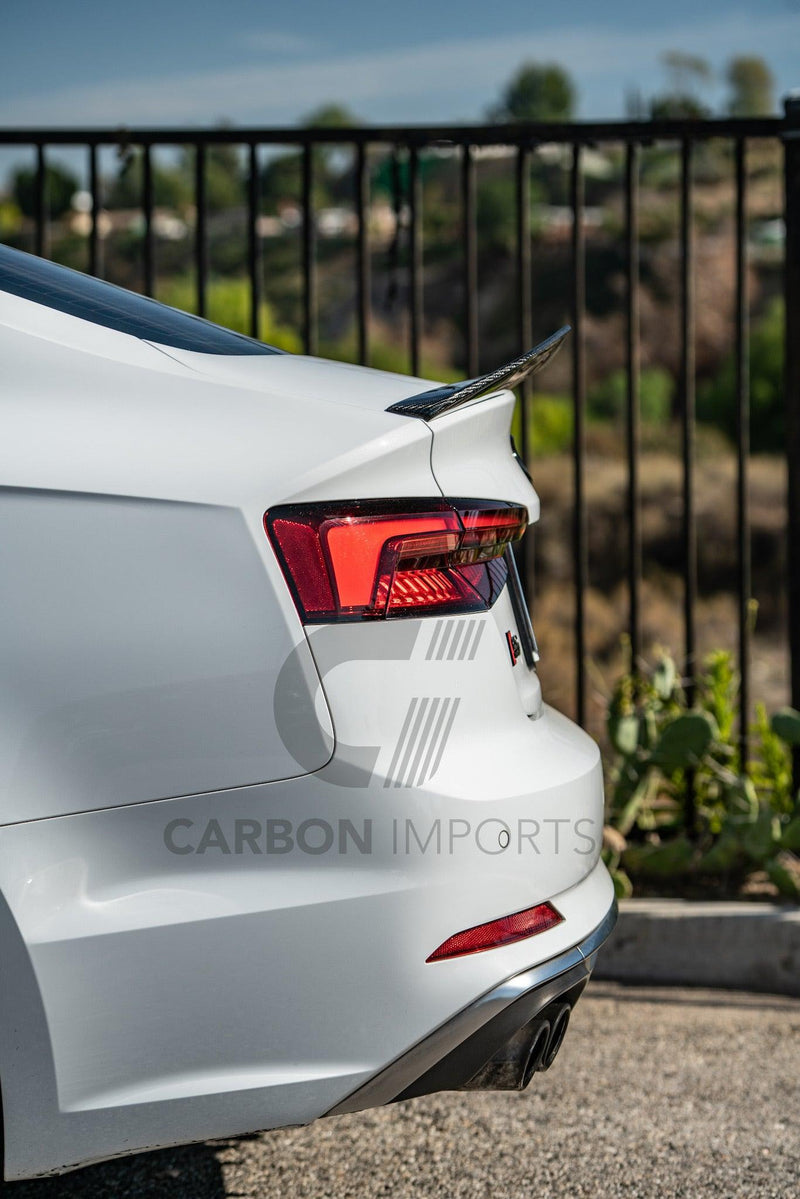 Audi A5/S5/RS5 B9/B9.5 Carbon Fiber Trunk Lip 2017-2024 V4