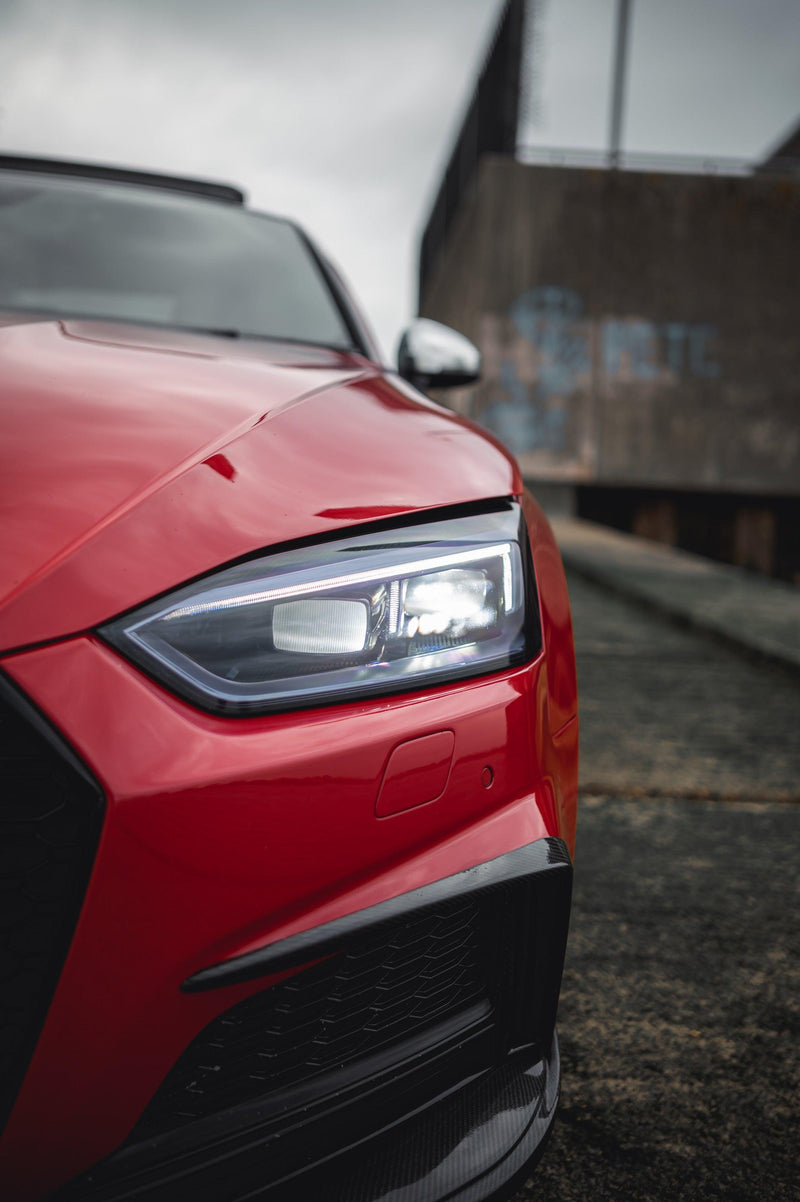 Audi S5 / A5 S Line 2017-2019 B9 Carbon Fiber Fog Canards V1