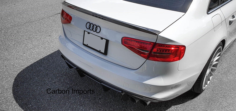 Audi S4 / A4 S Line 2013-2016 B8.5 Carbon Fiber Diffuser